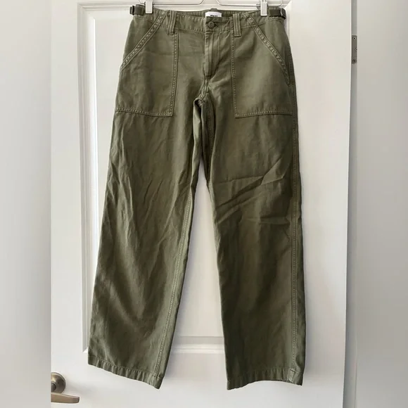 Aritzia TNA Size 4 Marco Pant - Green - Picture 6 of 12